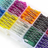 100x Standard Auto Film Fuse Box Cover Car Insurance Chip Insert 2-35A w/ Box