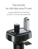 Baseus Handsfree Wireless Bluetooth Car FM Transmitter