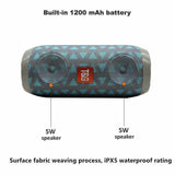Bluetooth Wireless Speaker Outdoor HIFI Portable Rechargeable Stereo USB/TF/AUX