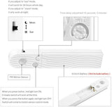 LED PIR Motion Sensor Activated Light Strip Wardrobe Cabinet Closet Lamp Battery
