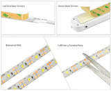LED PIR Motion Sensor Activated Light Strip Wardrobe Cabinet Closet Lamp Battery