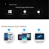 Ultra Slim Bluetooth Wireless Keyboard For Apple iPad iPhone Android Mac Windows