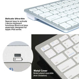 Ultra Slim Bluetooth Wireless Keyboard For Apple iPad iPhone Android Mac Windows