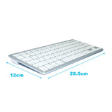 Ultra Slim Bluetooth Wireless Keyboard For Apple iPad iPhone Android Mac Windows