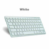 Ultra Slim Bluetooth Wireless Keyboard For Apple iPad iPhone Android Mac Windows
