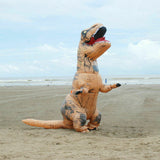 T-Rex Blow Inflatable Dinosaur Costume Adult Jurassic World Park Trex