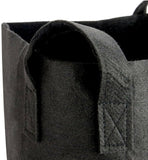 5x Fabric Plant Pots Grow Bags with Handles 10 Gallon