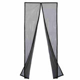Magnetic Door Mesh Fly Screen Magic Magna Mosquito Bug Curtain