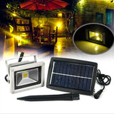 10W Solar Powered LED Flood Light