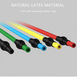 13 PCS Resistance Band Set Yoga Pilates Abs Exercise Fitness Tube Workout Bands