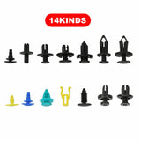 640PCS Car Trim Clips Fastener Kit