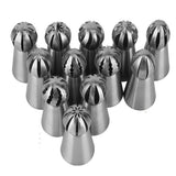 112PCS Cake Decorating Tools Icing Nozzles Russian Flower Tips Pastry DIY Kit