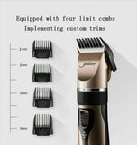 Professional Hair Clippers Men cordless hair trimmers washable Beard Trimmer 9Pc