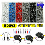 1500PCS Bootlace Ferrule Crimper kit