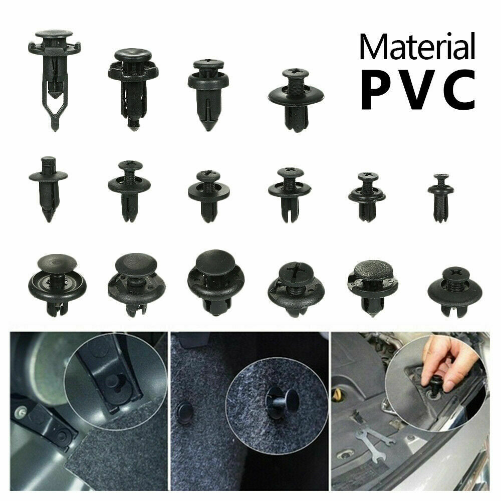 Car Trim Body Clips Kit 620PCS Rivet Retainer Door Panel Bumper Plasti