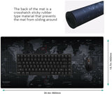40x90cm World Map Gaming Mousepad Mat LARGE