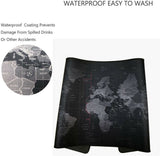 40x90cm World Map Gaming Mousepad Mat LARGE