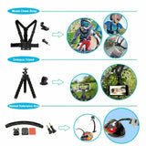216pcs GoPro Hero Accessories Pack Case