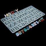 Alphabet Number Silicone Craft Mold