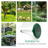 2 x Multi Pulse Plus Ultrasonic Solar SNAKE REPELLER & Pest Rodent Repellent