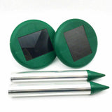 2 x Multi Pulse Plus Ultrasonic Solar SNAKE REPELLER & Pest Rodent Repellent