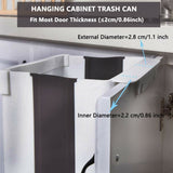 2x Hanging Folding Waste Bin Trash Can