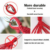 Double Hanging Hammock Outdoor Garden Travel Beach Swinging Bed Camping