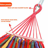 Double Hanging Hammock Outdoor Garden Travel Beach Swinging Bed Camping