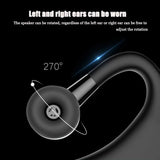 Wireless Bluetooth Headphones Handsfree Earpiece Noise Reduce Earbud Mic Headset