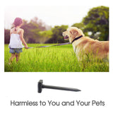 Snake Repeller Solar Powered Ultrasonic Mole Mice Pest Rodent Rat Repellent