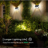 212 LED Solar Powered PIR Motion Sensor Light