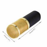 BM800 Condenser Microphone Kit Studio Suspension Boom Scissor Arm Sound Card