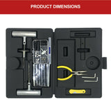 Recovery Tyre Puncture Repair Kit Heavy Duty 4WD Offroad Plugs Tubeless 56PCS