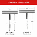 Recovery Tyre Puncture Repair Kit Heavy Duty 4WD Offroad Plugs Tubeless 56PCS