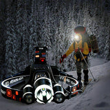 100000LM RECHARGEABLE HEADLAMP 3T6 XML LED HEADLIGHT