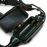 100000LM RECHARGEABLE HEADLAMP 3T6 XML LED HEADLIGHT