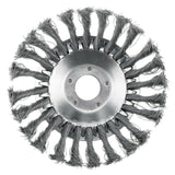 6" Weed Brush Steel Wire Trimmer Wheel Garden