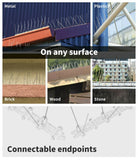 10x 50cm Anti Narrow Bird Spikes Pigeon Deterrent Repellent