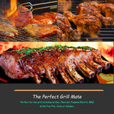 3x BBQ Grill Mesh Mat Non-Stick Barbecue Liner Sheet