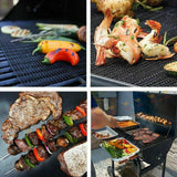 3x BBQ Grill Mesh Mat Non-Stick Barbecue Liner Sheet