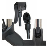 160 PSI High Pressure Bicycle Air Pump Bike Alloy Floor Dual Valve Gauge UP