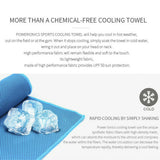 Instant Cooling Towel ICE Cold Cycling Jogging Gym Sports Outdoor Chilly Cool