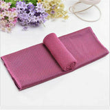 Instant Cooling Towel ICE Cold Cycling Jogging Gym Sports Outdoor Chilly Cool