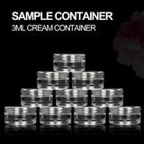 60-240x Mini Sample Bottle Makeup Cosmetic Jar Pot Face Cream Lip Balm Container