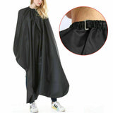 2x Black Hair Cutting Cape Pro Salon Barber Hairdressing Gown Haircut Apron
