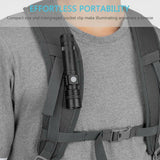 2X 60000lm CREE Q3-WC T6 LED Flashlight Torch Bike Mount USB Rechargeable