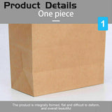 50 x Bulk Kraft Paper Bags Gift Shopping Carry Craft Brown Bag with Handles