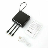 Portable 20000mAh Power Bank Mini USB Pack LED Battery Charger For Mobile Phone