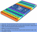Rainbow Chess Board Push Pop it Bubble Sensory Toys Game Fidget Toy Pop Its