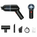 8000Pa Car Vacuum Cleaner Suction Cordless Handheld Rechargeable Portable Duster